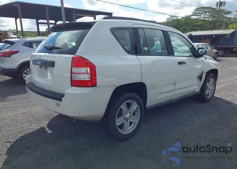 2010 Jeep Compass Sport from USA, damaged, VIN 1J4NT4FB6AD504926